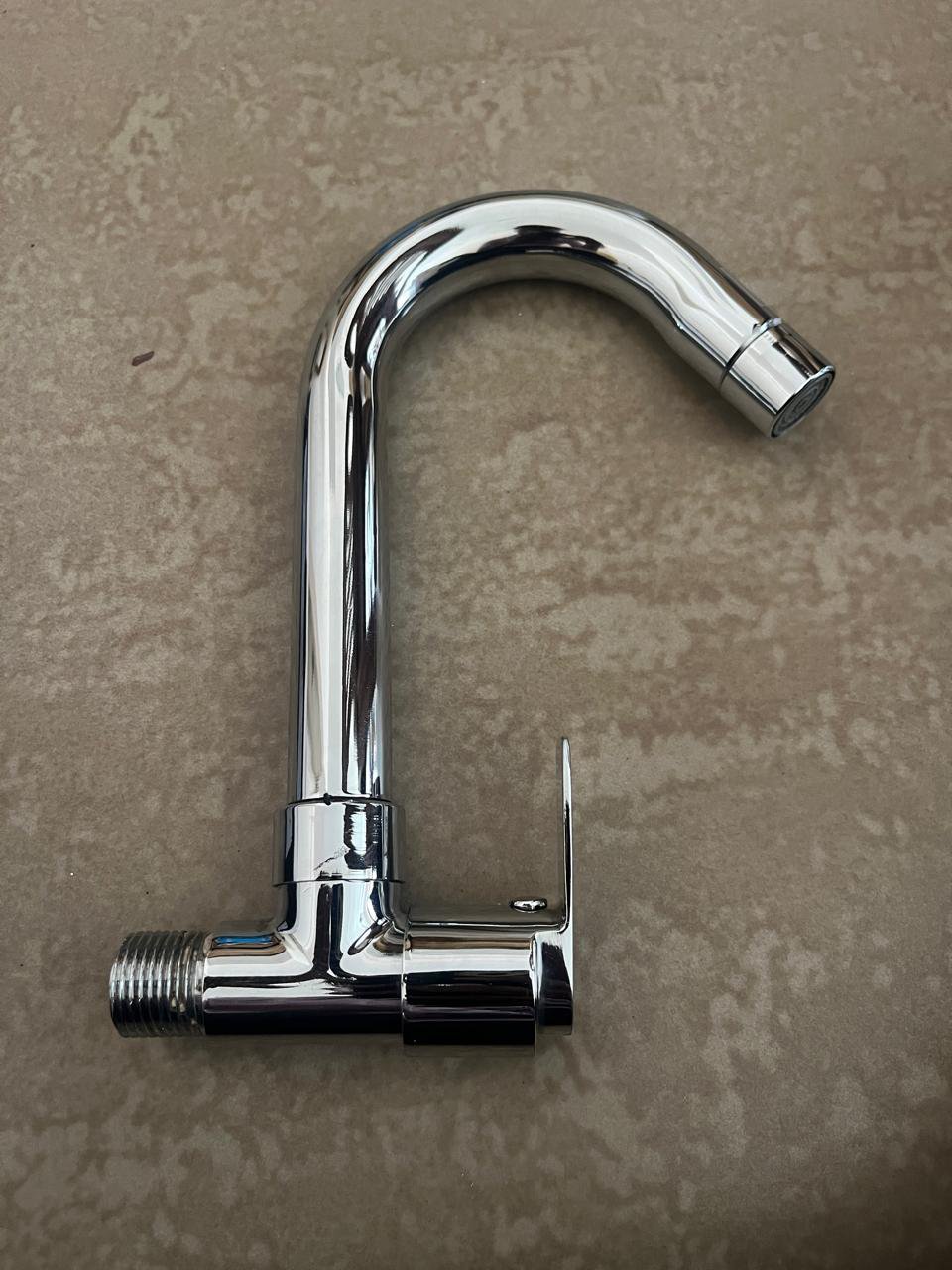 2025/11/1002928711.jpg 15mm SINK Cock Queen Water Tap Chrome Finish Wall Fittings Box Pack 2 Pic - Image 1