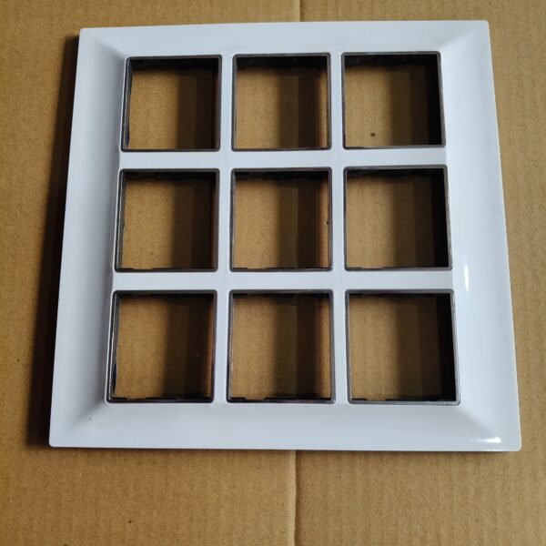 18 Modular Silver Line Plate Border Packing 10pic