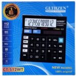 Electronic CT-512WT Calculator Black Pack of 20 pic