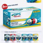 Electric Gps Wonder Wire Insulated Tape 8 miter Mix Colour Pack of 30