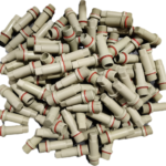 1/2" 15mm Plug Thread End Plug Ivery colour Pack of 100