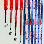 4 Inch 100mm 2in1 Screw Driver Dismiss Orange Electrical Pack of 20
